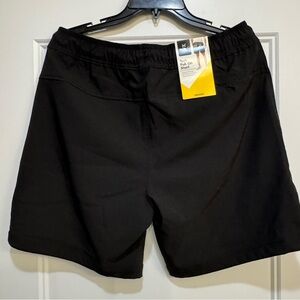 Members Mark Black Shorts